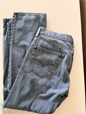 Vintage Style Levi’s 505 Straight Leg Jeans Light Wash